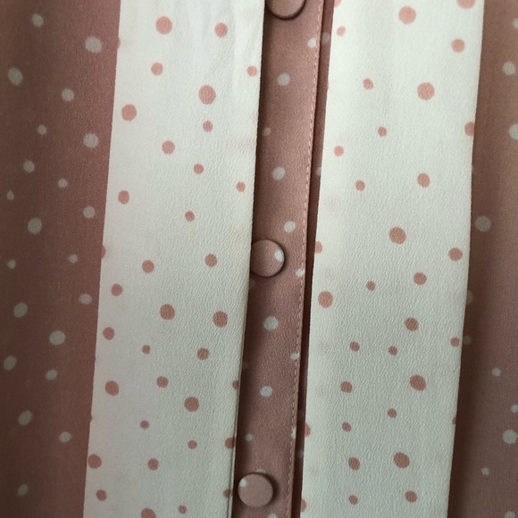 JASON WU FOR TARGET TIE NECK POLKA DOT BLOUSE. - Picture 6 of 16